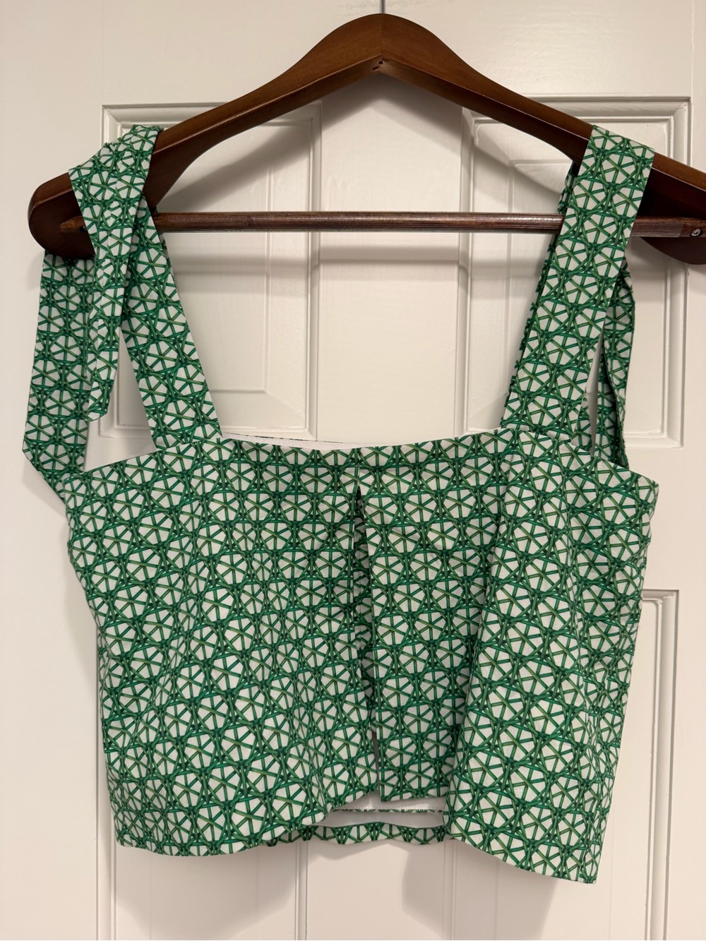 ANTONIO MELANI x Style by simkins SET Green Geometric Maxi Skirt AND TOP - Picture 4 of 7